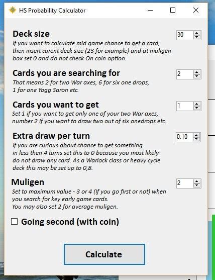 mtg draw calculator|card draw probability calculator.